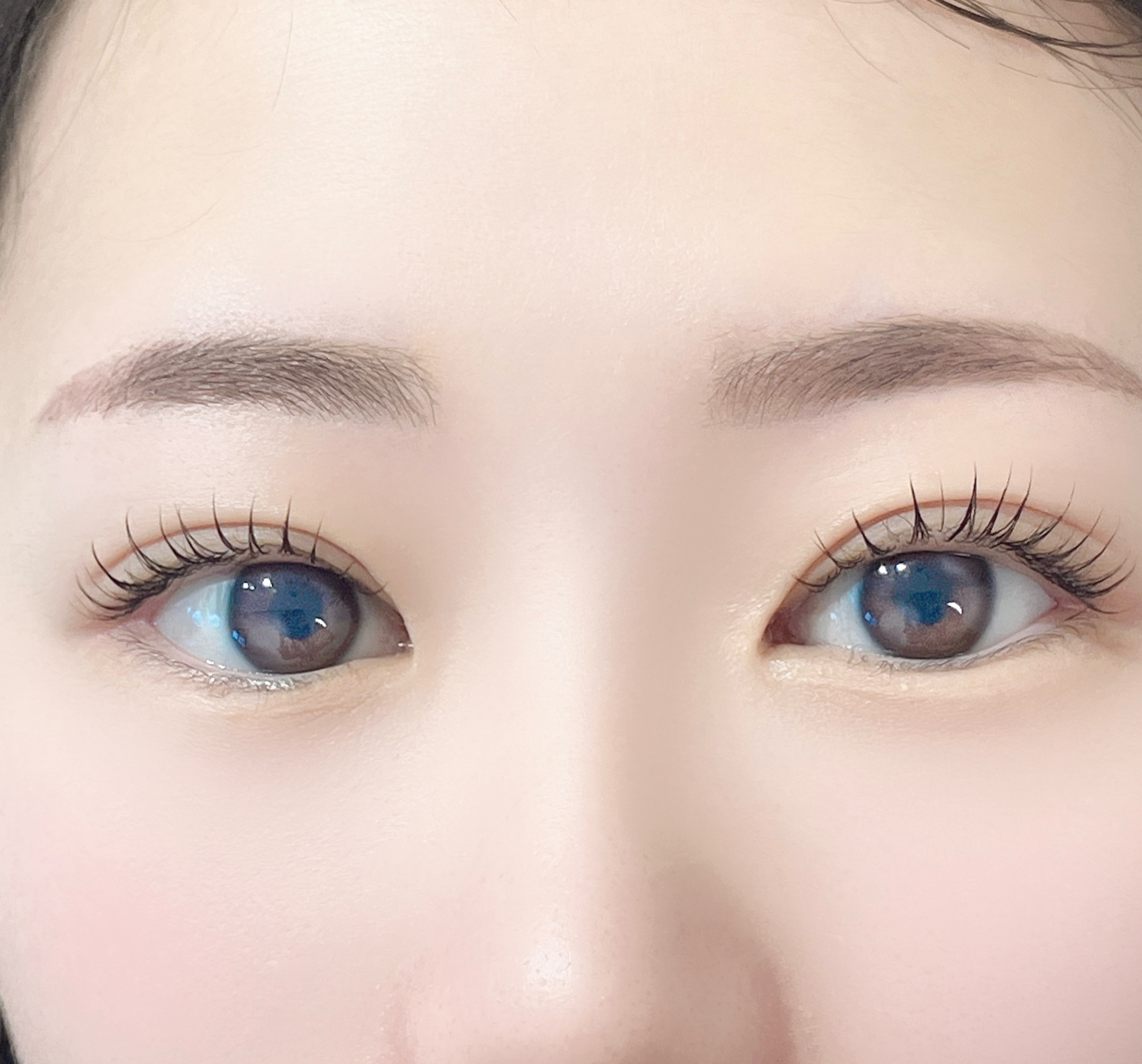 掲載されている美眉の仕上がり写真